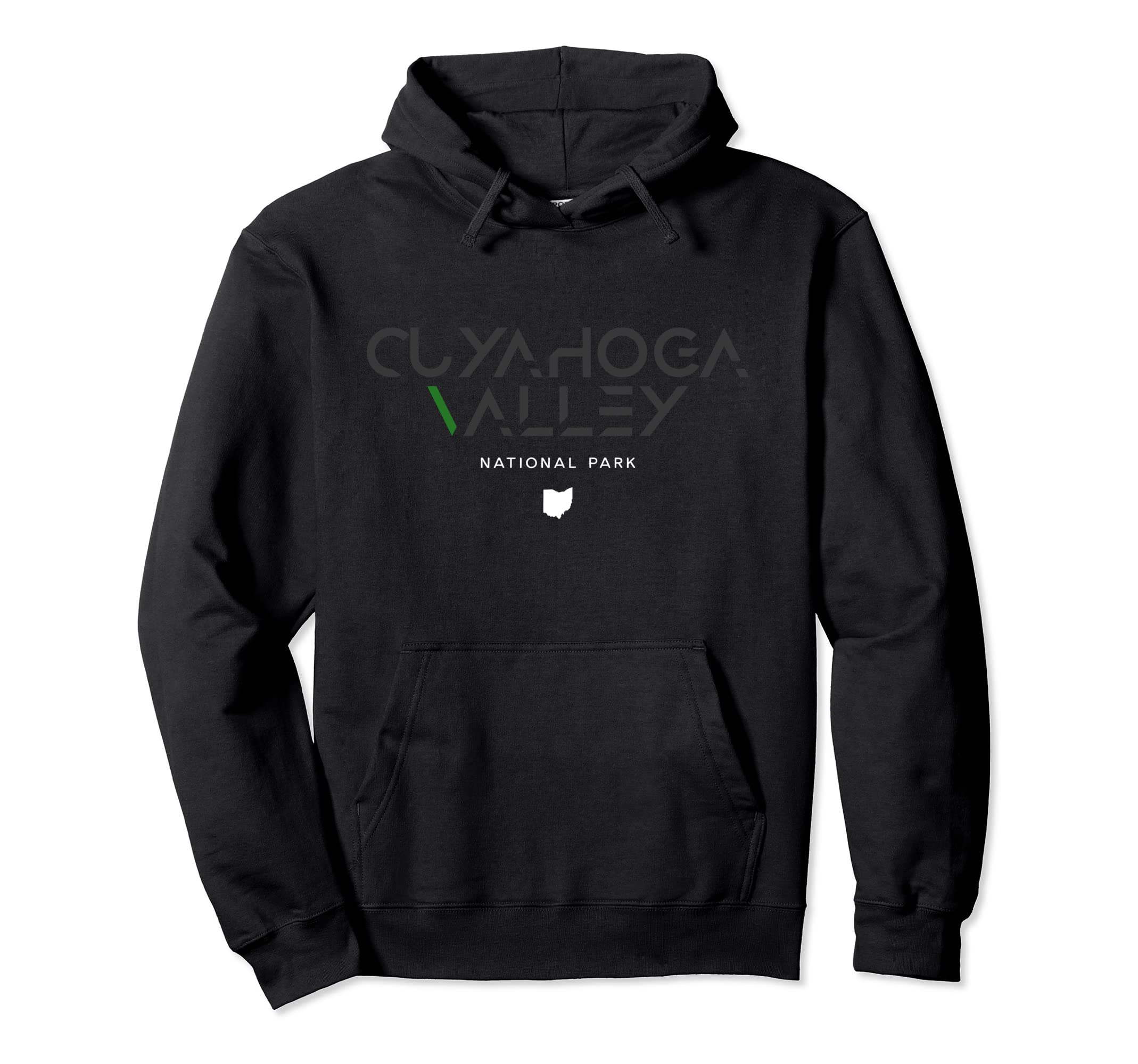 Cuyahoga Valley National Park Ohio Tonal Hoodie - Custom Art Print Unisex - T-Shirt, Sweatshirt, Hoodie