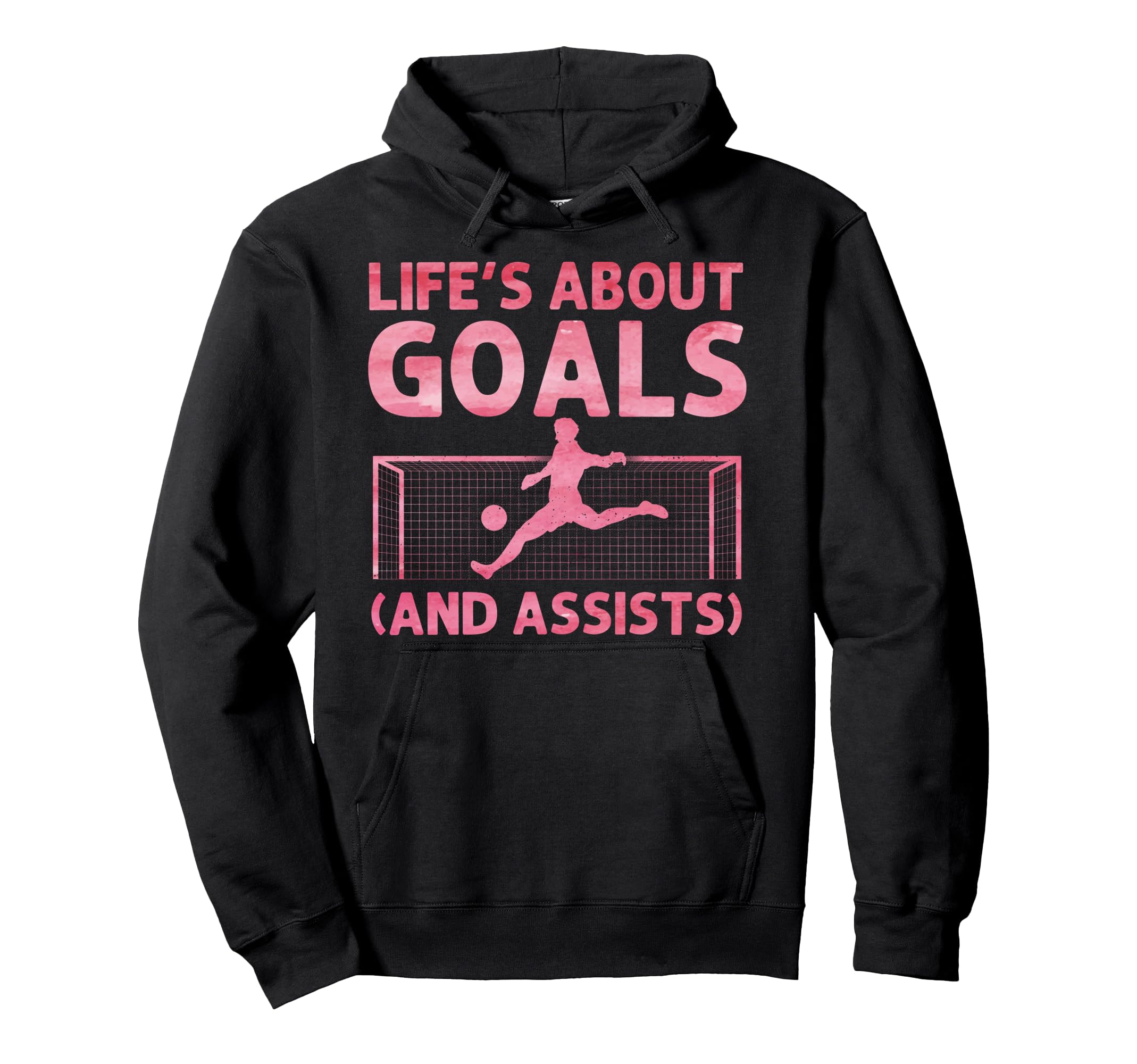 Funny Soccer Art Gag Soccer Player Hoodie - Graphic Print Unisex - T-Shirt, Sweatshirt, Hoodie