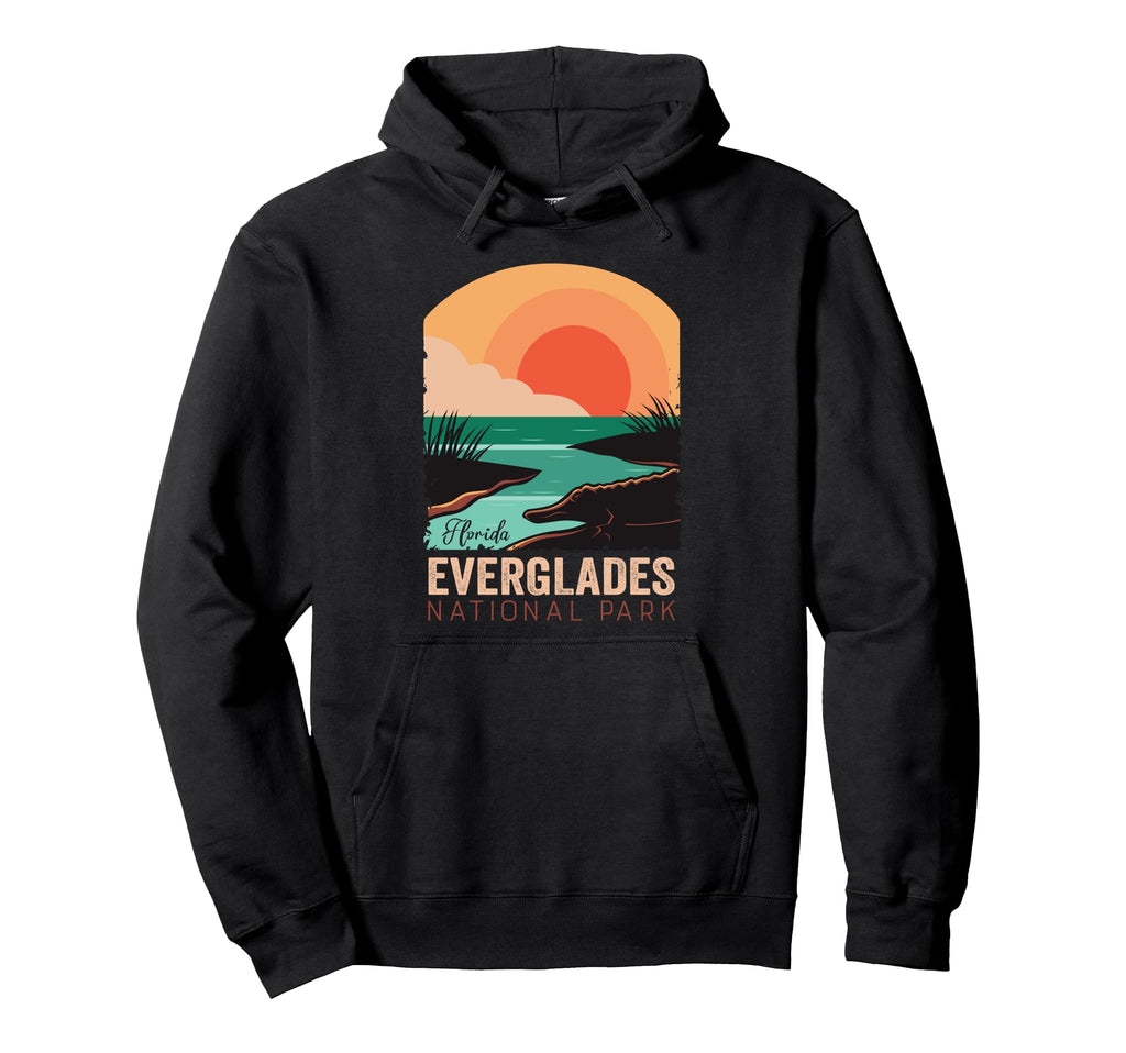 Everglades National Park Alligators Hoodie - Streetwear Style Unisex - T-Shirt, Sweatshirt, Hoodie