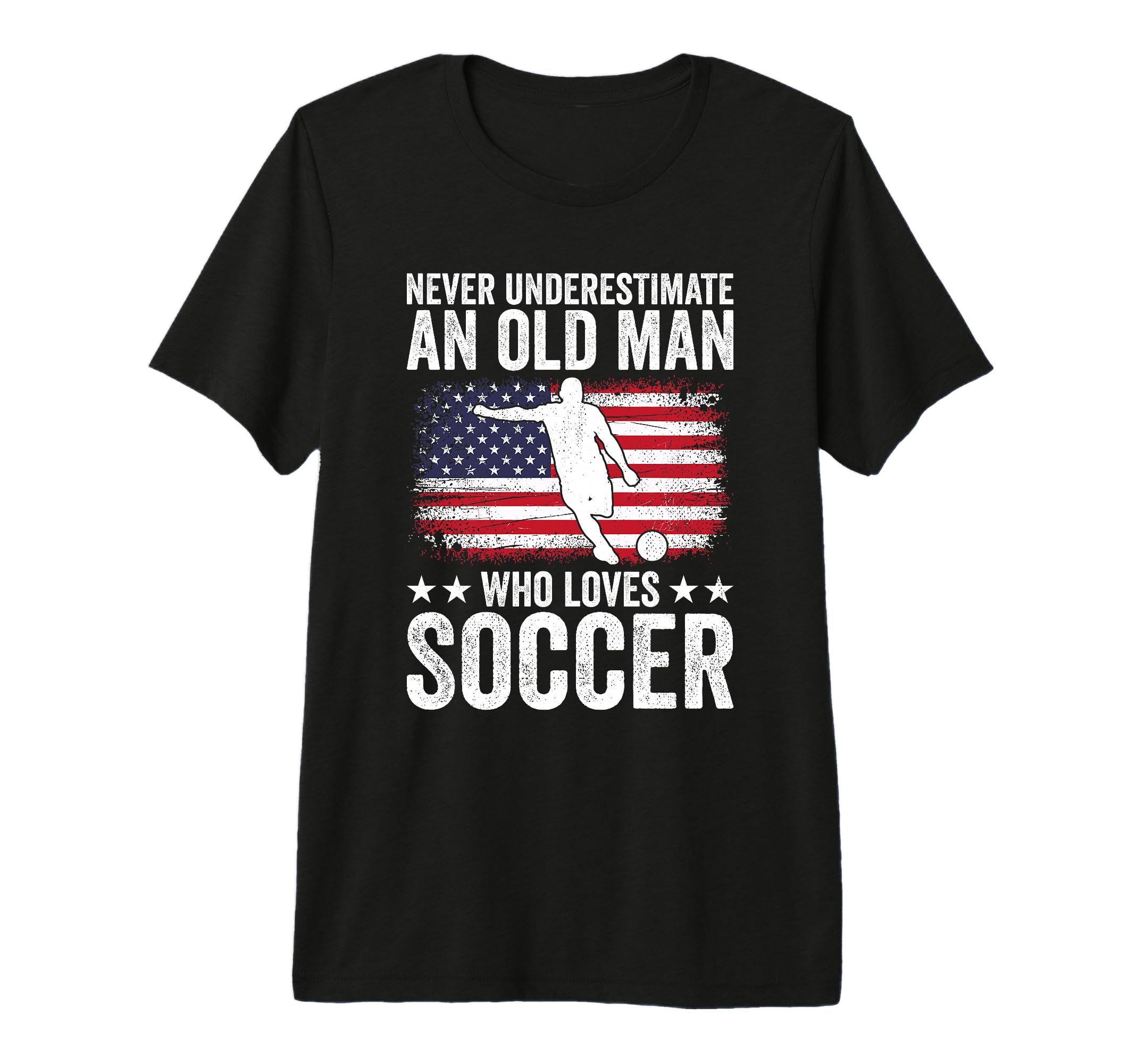 Mens Never Underestimate Old Who Loves T-Shirt - Graphic Print Unisex - T-Shirt, Sweatshirt, Hoodie