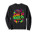 Can I Kick It 80S 90S Hip Hop B Sweatshirt - Minimalist Print for Adults - T-Shirt, Sweatshirt, Hoodie