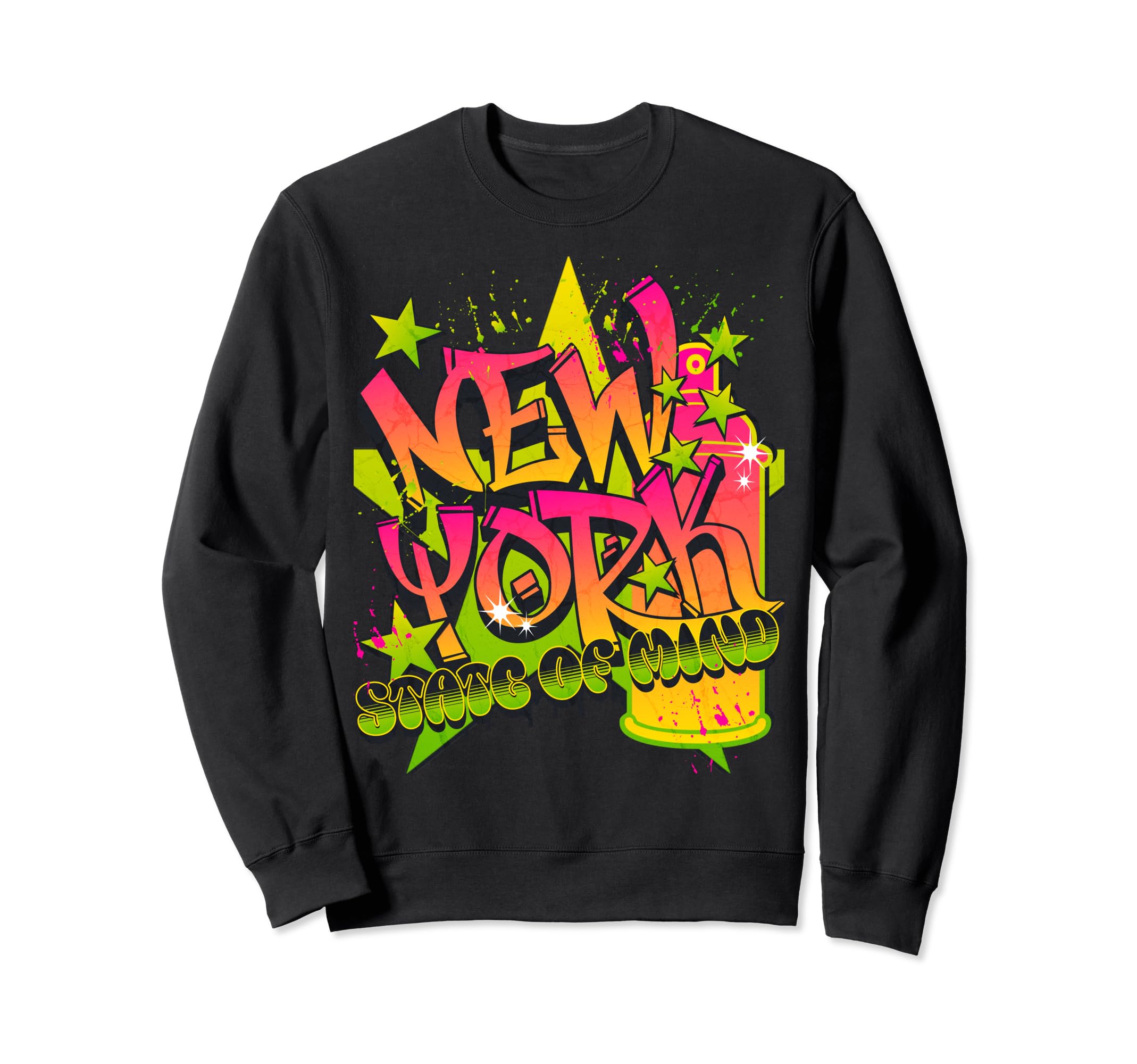 Graffiti Hip Hop Old School Sweatshirt - Casual Everyday Wear Unisex - T-Shirt, Sweatshirt, Hoodie