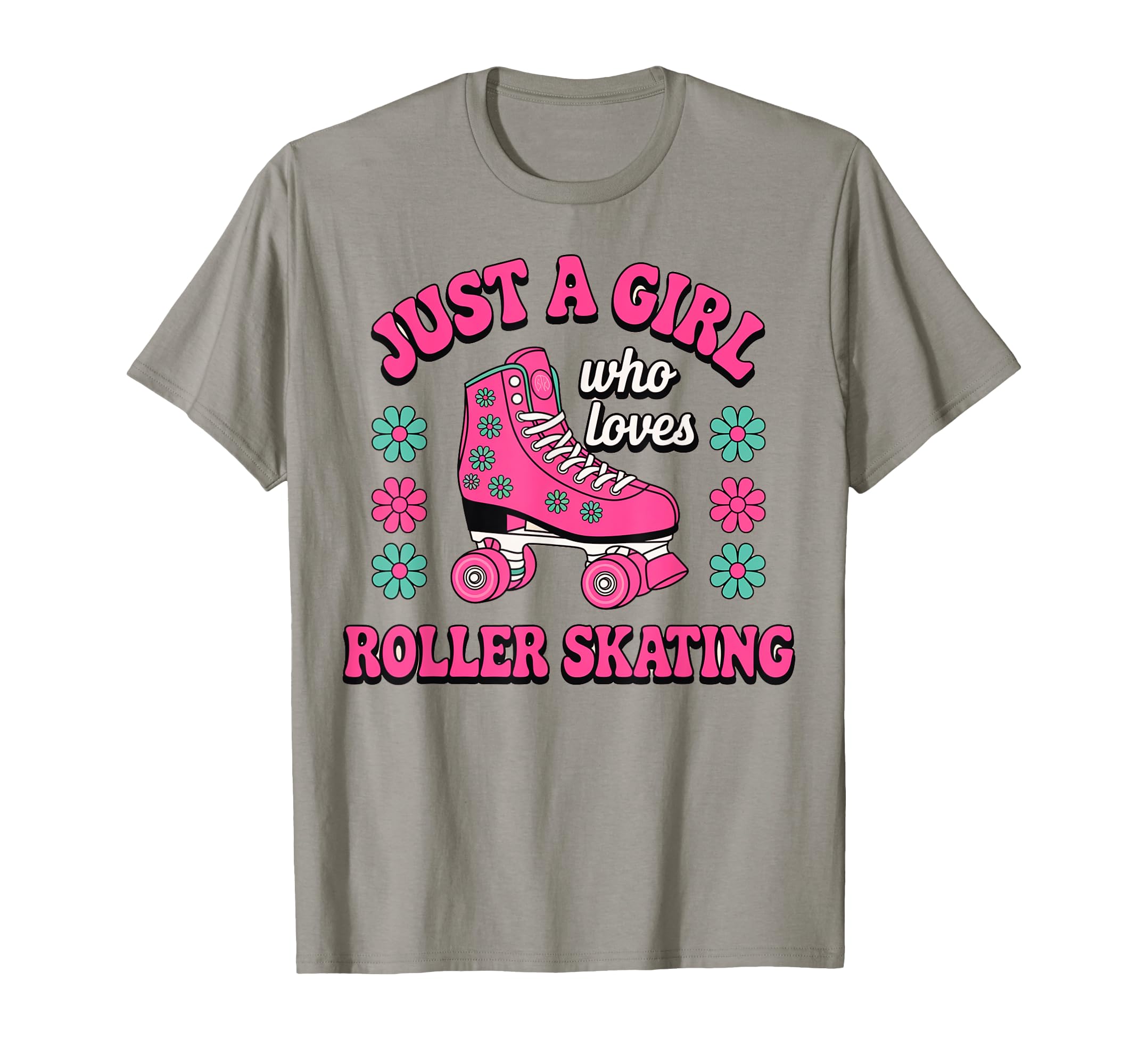 Just Who Loves Roller Skating Roller T-Shirt - Unique Graphic Men Women - T-Shirt, Sweatshirt, Hoodie