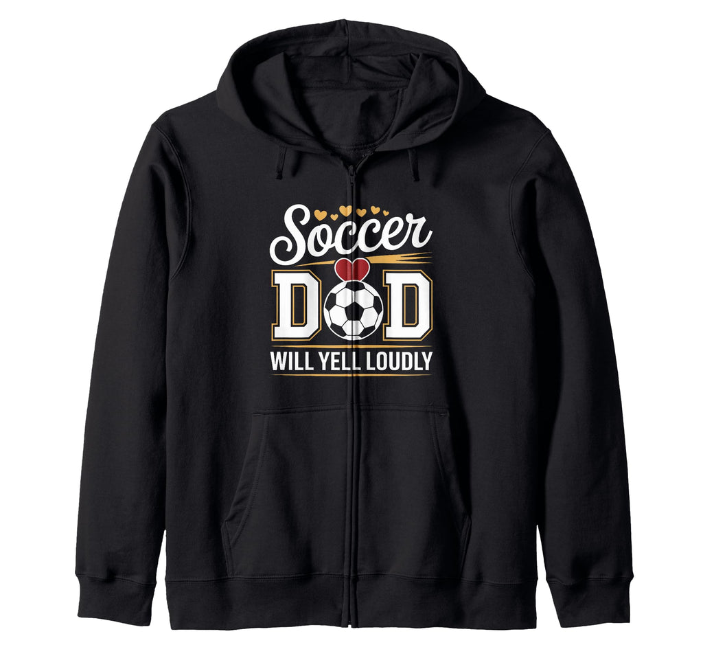 Soccer Dad Fathers Day Sweatshirt - Casual Everyday Wear for Adults - T-Shirt, Sweatshirt, Hoodie