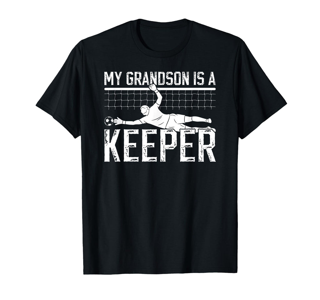 Proud Soccer Keeper Pops Soccer Goalie T-Shirt - Novelty Apparel Unisex - T-Shirt, Sweatshirt, Hoodie