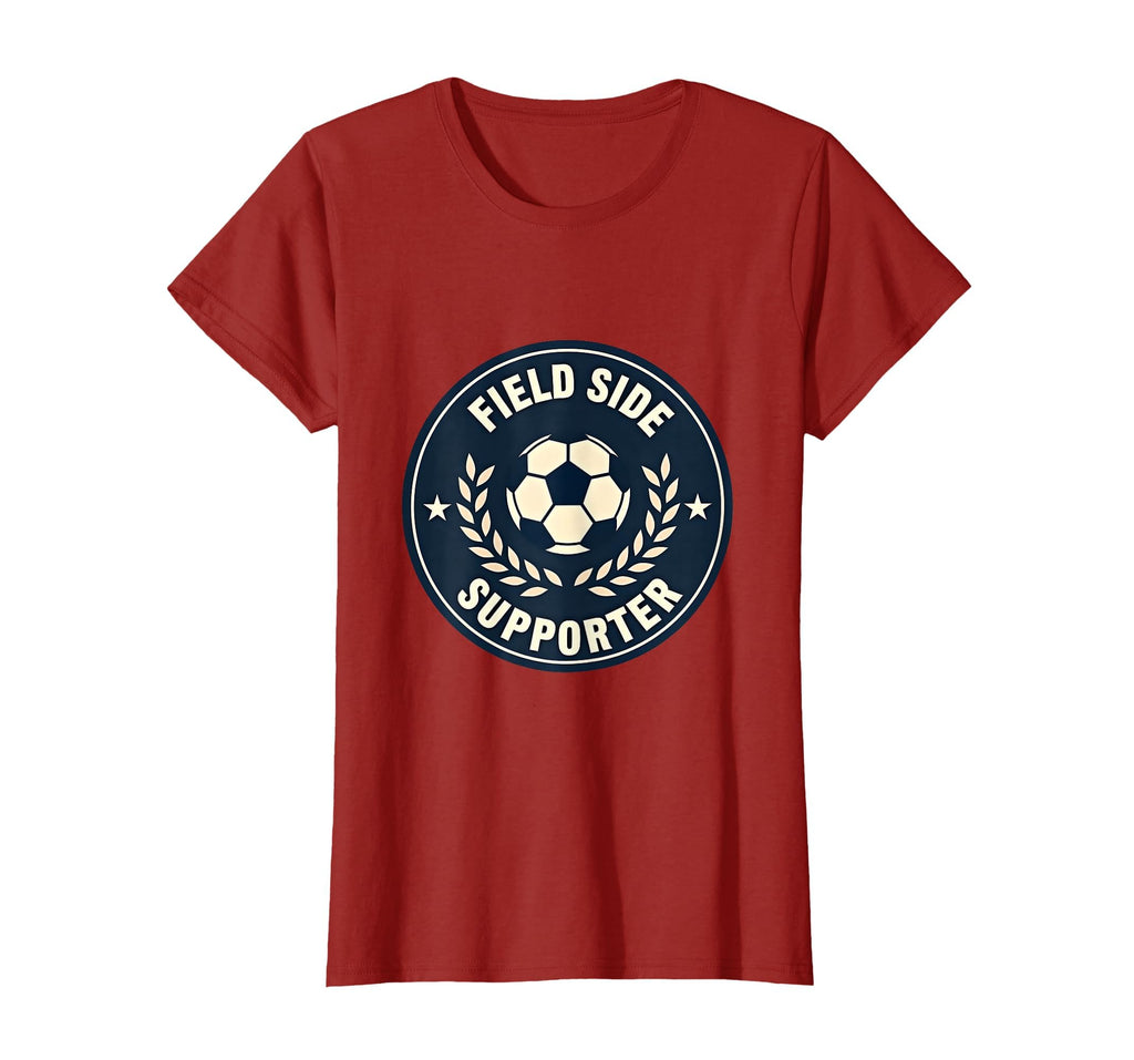 Field Side Supporter Soccer Mom T-Shirt - Novelty Apparel Men Women - T-Shirt, Sweatshirt, Hoodie