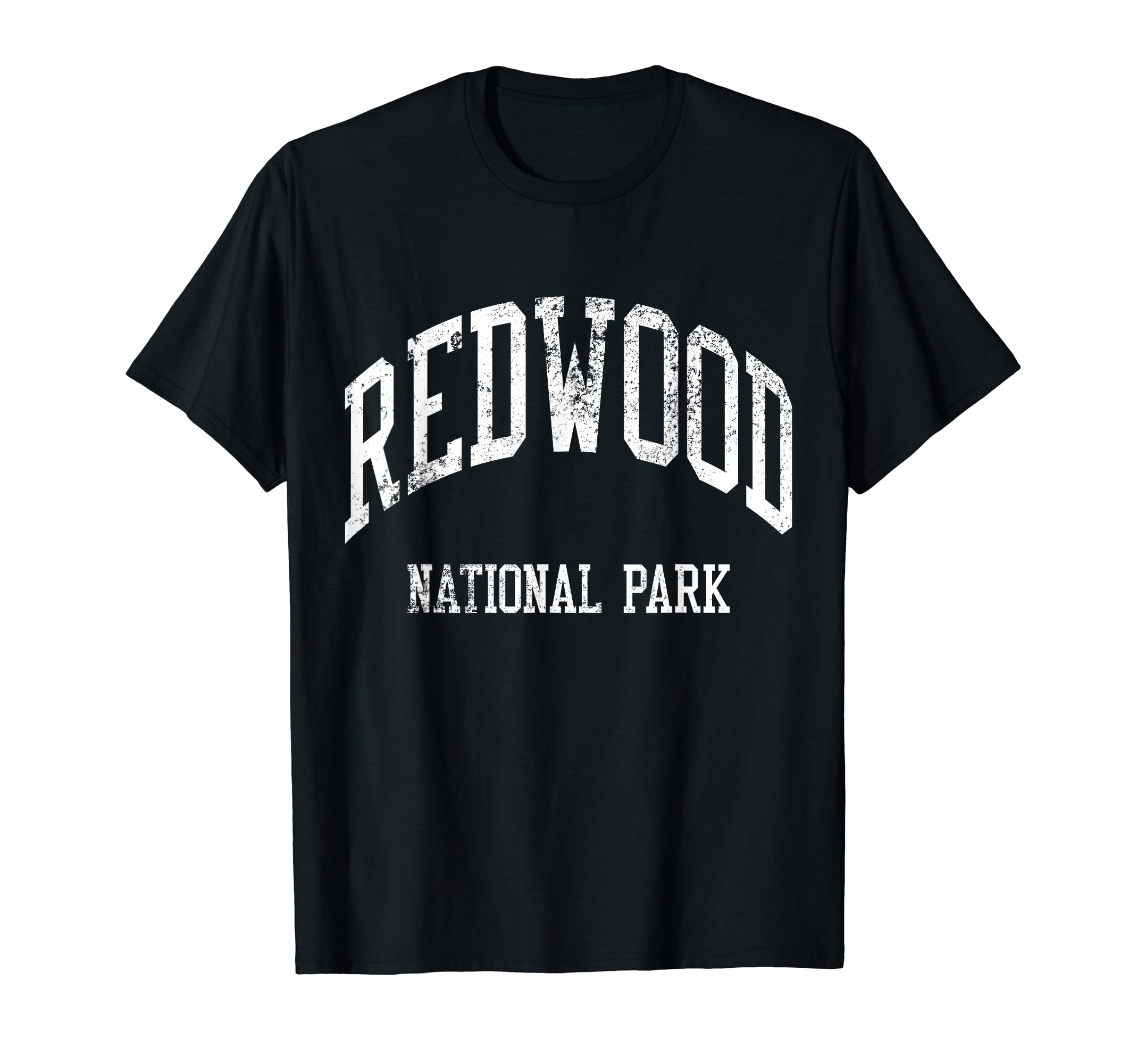 Redwood National Park 70S College Sports T-Shirt - Custom Art Print Unisex - T-Shirt, Sweatshirt, Hoodie