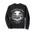 Everglades National Park Alligators Sweatshirt - Unique Graphic Unisex - T-Shirt, Sweatshirt, Hoodie