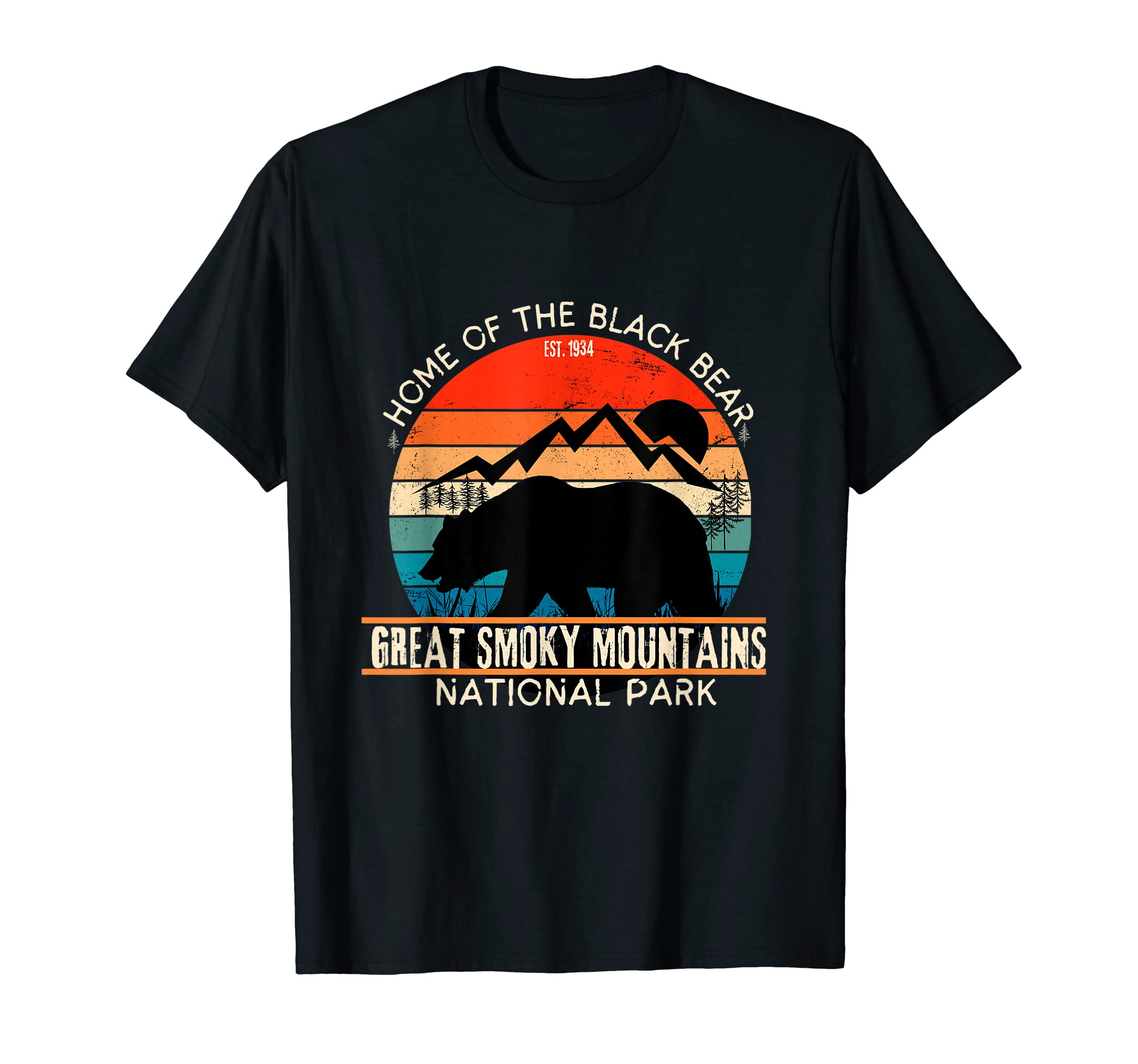 Great Smoky Mountains National Park Tn T-Shirt - Trendy Graphic for Adults - T-Shirt, Sweatshirt, Hoodie