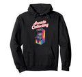 Arcade Collecting Cabinet Rainbow Stripes Hoodie - Unique Graphic Men Women - T-Shirt, Sweatshirt, Hoodie