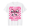Just Who Loves Soccer Coquette Bow T-Shirt - Trendy Graphic for Adults - T-Shirt, Sweatshirt, Hoodie