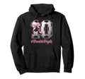 Bow Soccer Football Double Digits Hoodie - Fun Novelty Design for Adults - T-Shirt, Sweatshirt, Hoodie