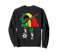 Dabbing Soccer Senegal Jersey Sweatshirt - Unique Graphic Men Women - T-Shirt, Sweatshirt, Hoodie
