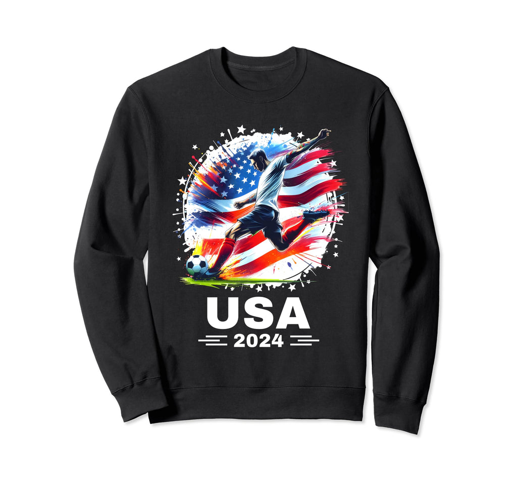 Soccer Soccer Player 2024 Soccer Soccer Sweatshirt - Unique Graphic Unisex - T-Shirt, Sweatshirt, Hoodie