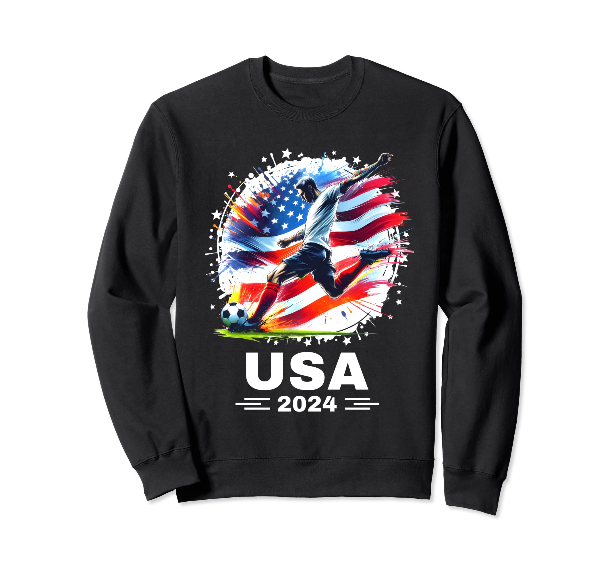Soccer Soccer Player 2024 Soccer Soccer Sweatshirt - Unique Graphic Unisex - T-Shirt, Sweatshirt, Hoodie