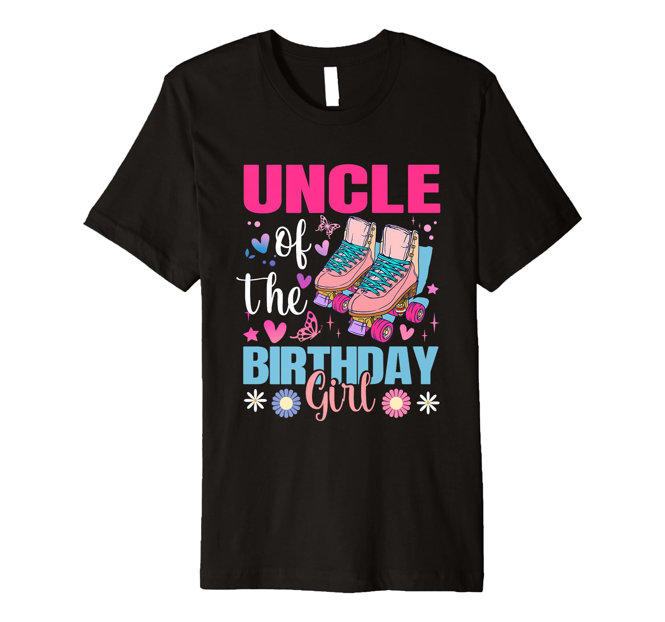 Uncle Birthday Rolling Skate Bday T-Shirt - Fun Novelty Design Unisex - T-Shirt, Sweatshirt, Hoodie