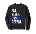 Soccer Lover Themed Tees Eat Sweatshirt - Custom Art Print for Adults - T-Shirt, Sweatshirt, Hoodie