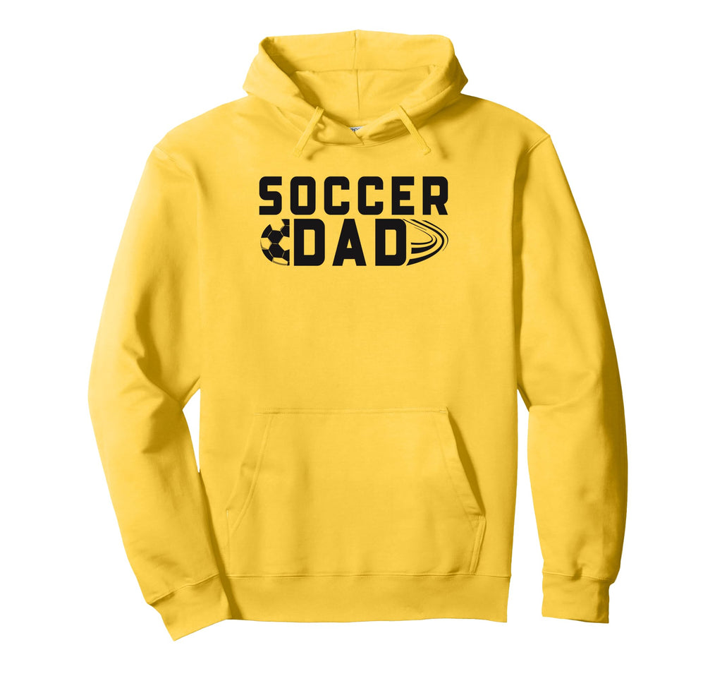 Father Son Daughter Soccer Dad Player Coach Hoodie - Unique Graphic Unisex - T-Shirt, Sweatshirt, Hoodie