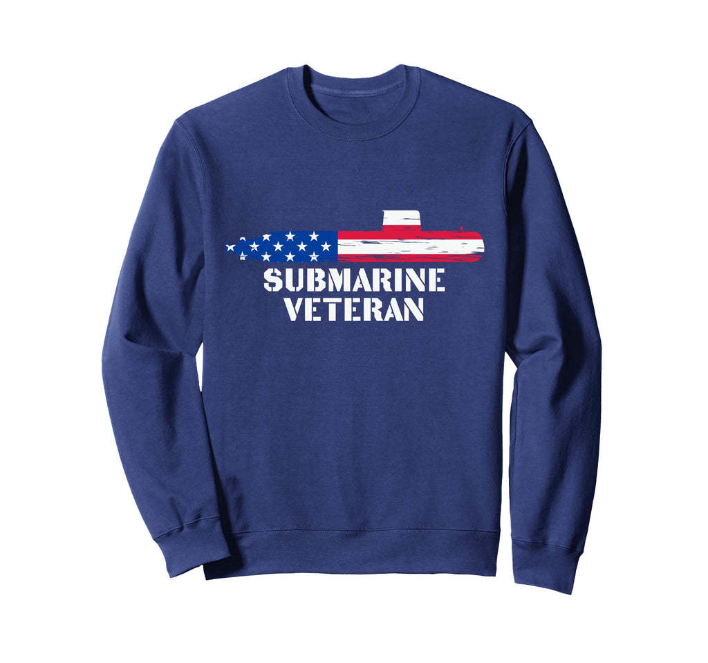 Submarine Veteran U S Flag Sweatshirt - Streetwear Style for Adults - T-Shirt, Sweatshirt, Hoodie