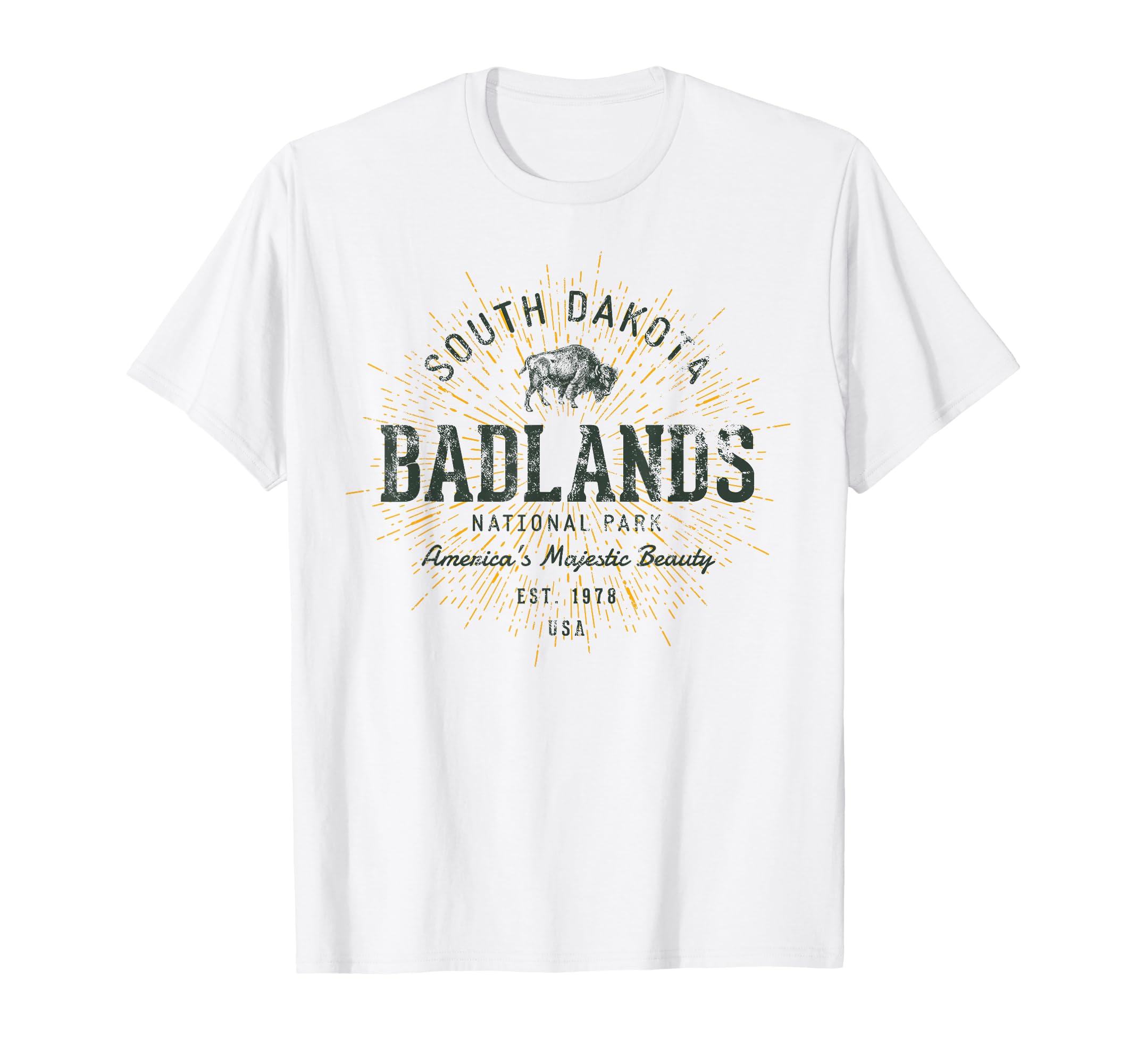Badlands National Park T-Shirt - Minimalist Print Men Women - T-Shirt, Sweatshirt, Hoodie