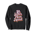 Soccer Mom Squad Sweatshirt - Graphic Print for Adults - T-Shirt, Sweatshirt, Hoodie