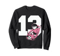 13 Soccer Birthday Gift Soccer Sweatshirt - Fun Novelty Design for Adults - T-Shirt, Sweatshirt, Hoodie