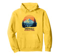Denali National Park Wildlife Mountain Hoodie - Novelty Apparel for Adults - T-Shirt, Sweatshirt, Hoodie