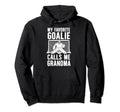 My Favorite Hockey Goalie Grandma Hoodie - Unique Graphic for Adults - T-Shirt, Sweatshirt, Hoodie