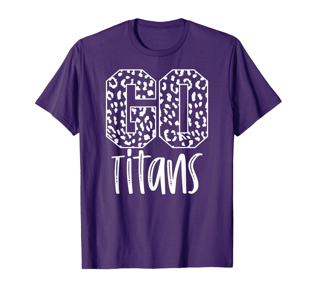 Titans Team Mascot School Spirit Game T-Shirt - Minimalist Print Unisex - T-Shirt, Sweatshirt, Hoodie