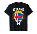 Iceland Soccer 2018 Icelandic Flag National T-Shirt - Graphic Print Unisex - T-Shirt, Sweatshirt, Hoodie