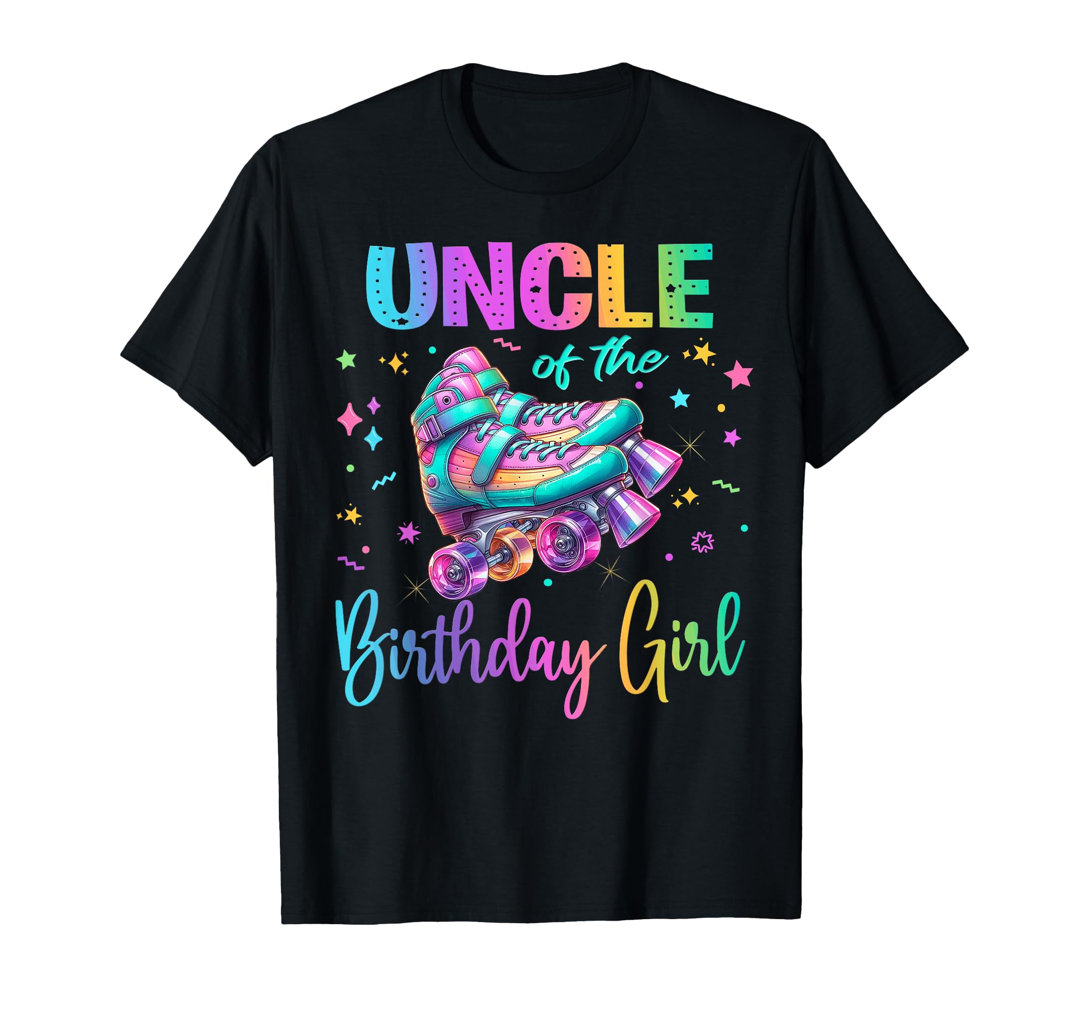 Roller Skates Birthday Skating Party T-Shirt - Aesthetic Graphic Men Women - T-Shirt, Sweatshirt, Hoodie