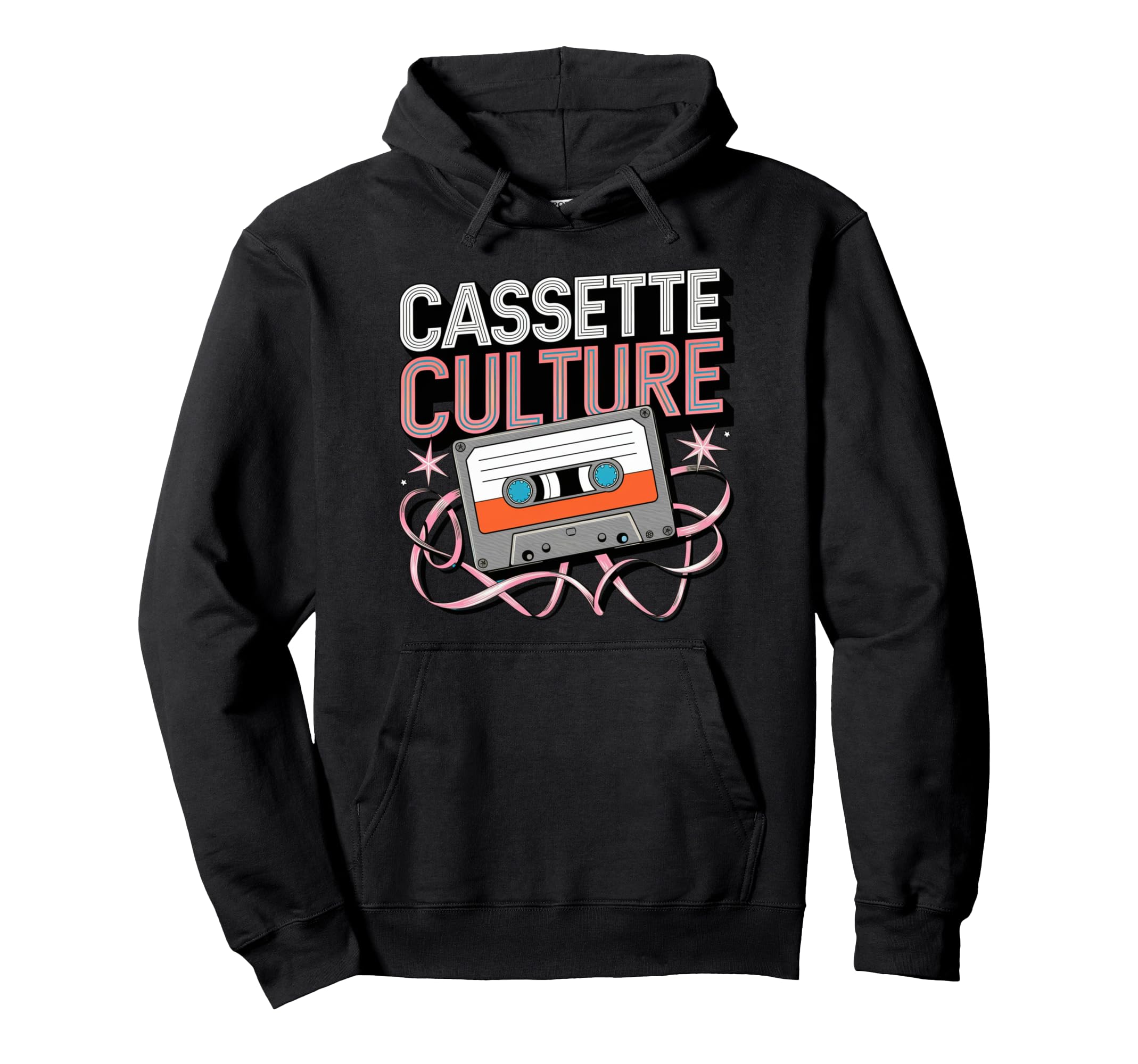 Cassette Culture Mixtape Art Music Lovers Hoodie - Streetwear Style Unisex - T-Shirt, Sweatshirt, Hoodie