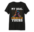 My Goal Is To Deny Yours Ice Hockey T-Shirt - Custom Art Print Unisex - T-Shirt, Sweatshirt, Hoodie