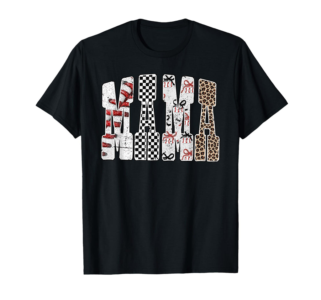 Mama Baseball Season Happy Game Day T-Shirt - Streetwear Style Men Women - T-Shirt, Sweatshirt, Hoodie