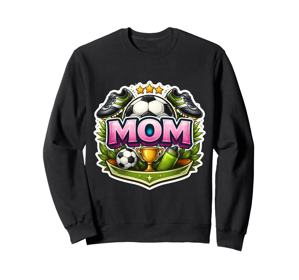 Soccer Mama Mothers Day Football Sweatshirt - Trendy Graphic for Adults - T-Shirt, Sweatshirt, Hoodie