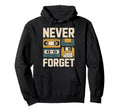 Never Forget Vhs Tapes Video Cassette 80S Hoodie - Streetwear Style Unisex - T-Shirt, Sweatshirt, Hoodie