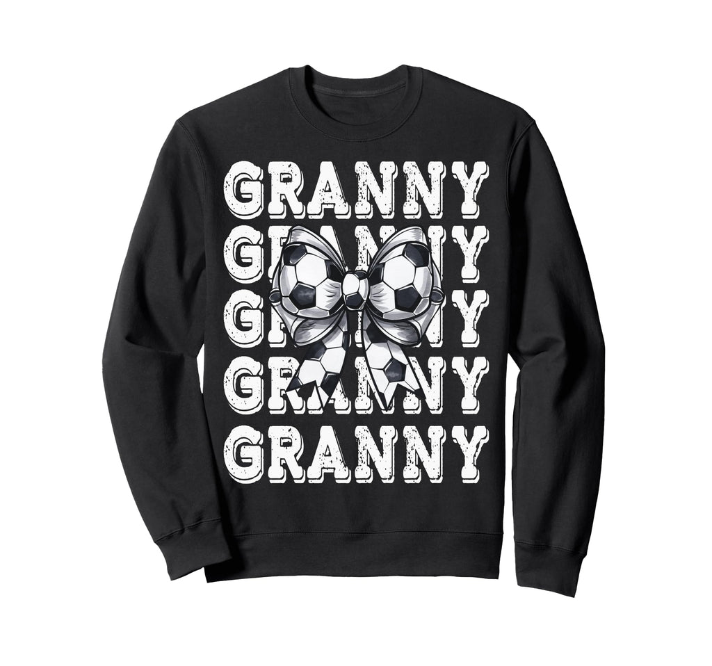 Coquette Soccer Granny Matching Sweatshirt - Custom Art Print for Adults - T-Shirt, Sweatshirt, Hoodie