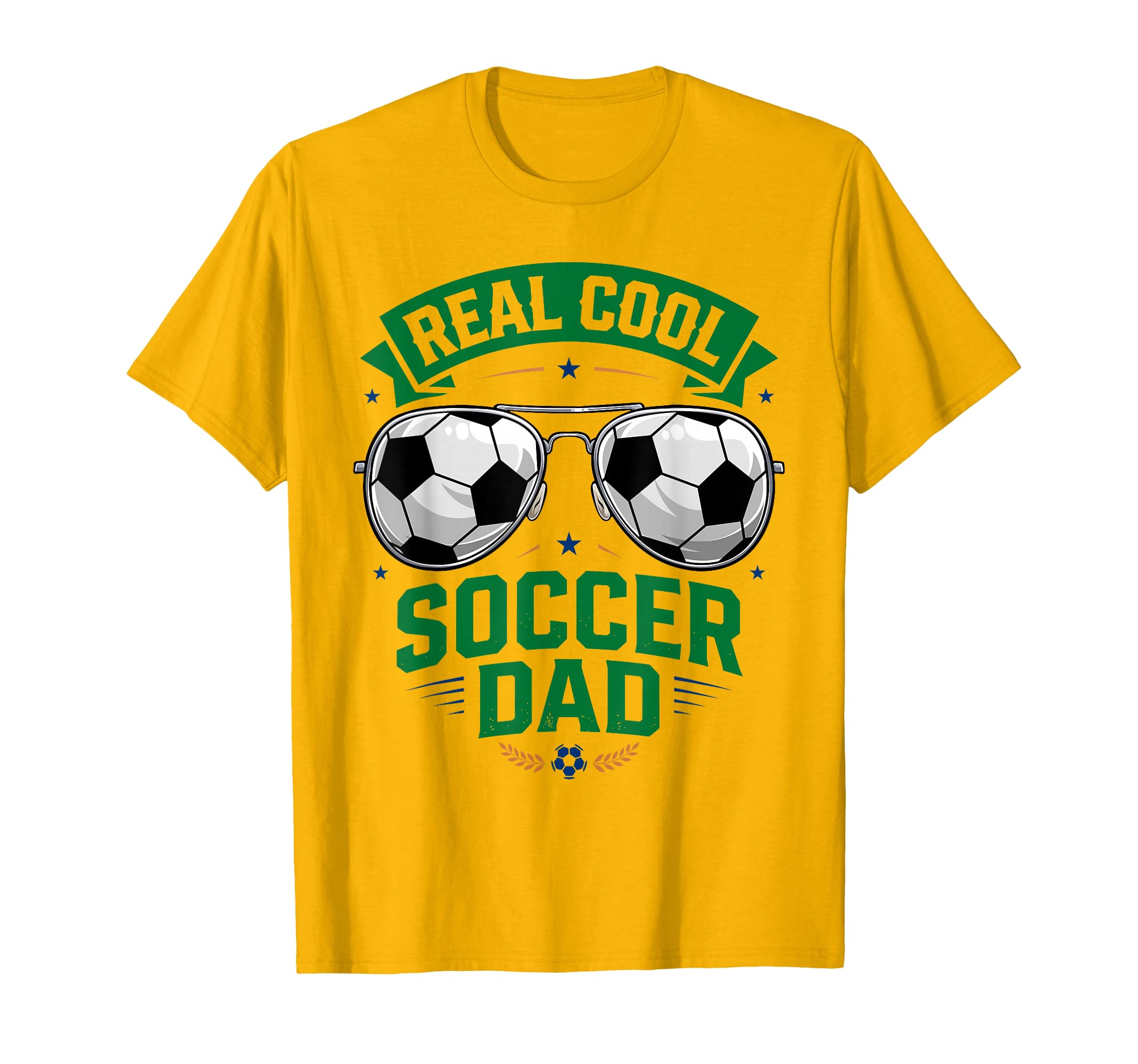 Real Soccer Dad Funny Futebol Fathers T-Shirt - Graphic Print for Adults - T-Shirt, Sweatshirt, Hoodie