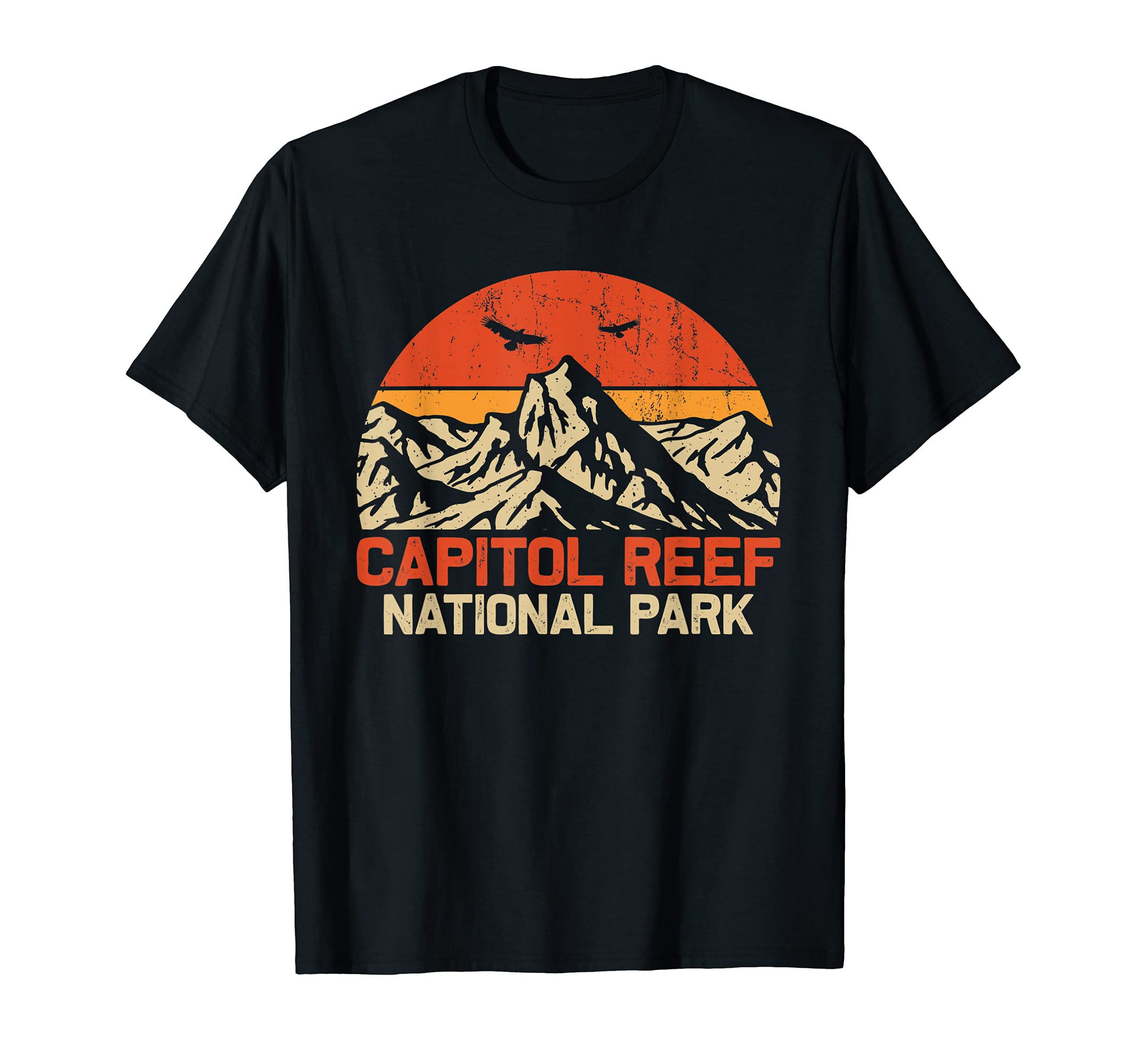 Travel Lover Mountain Capitol Reef T-Shirt - Aesthetic Graphic Unisex - T-Shirt, Sweatshirt, Hoodie