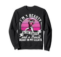Im Beauty Streets And Beast My Cleats Sweatshirt - Novelty Apparel Unisex - T-Shirt, Sweatshirt, Hoodie
