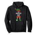 Soccer Elf Family Matching Group Party Hoodie - Casual Everyday Wear Unisex - T-Shirt, Sweatshirt, Hoodie