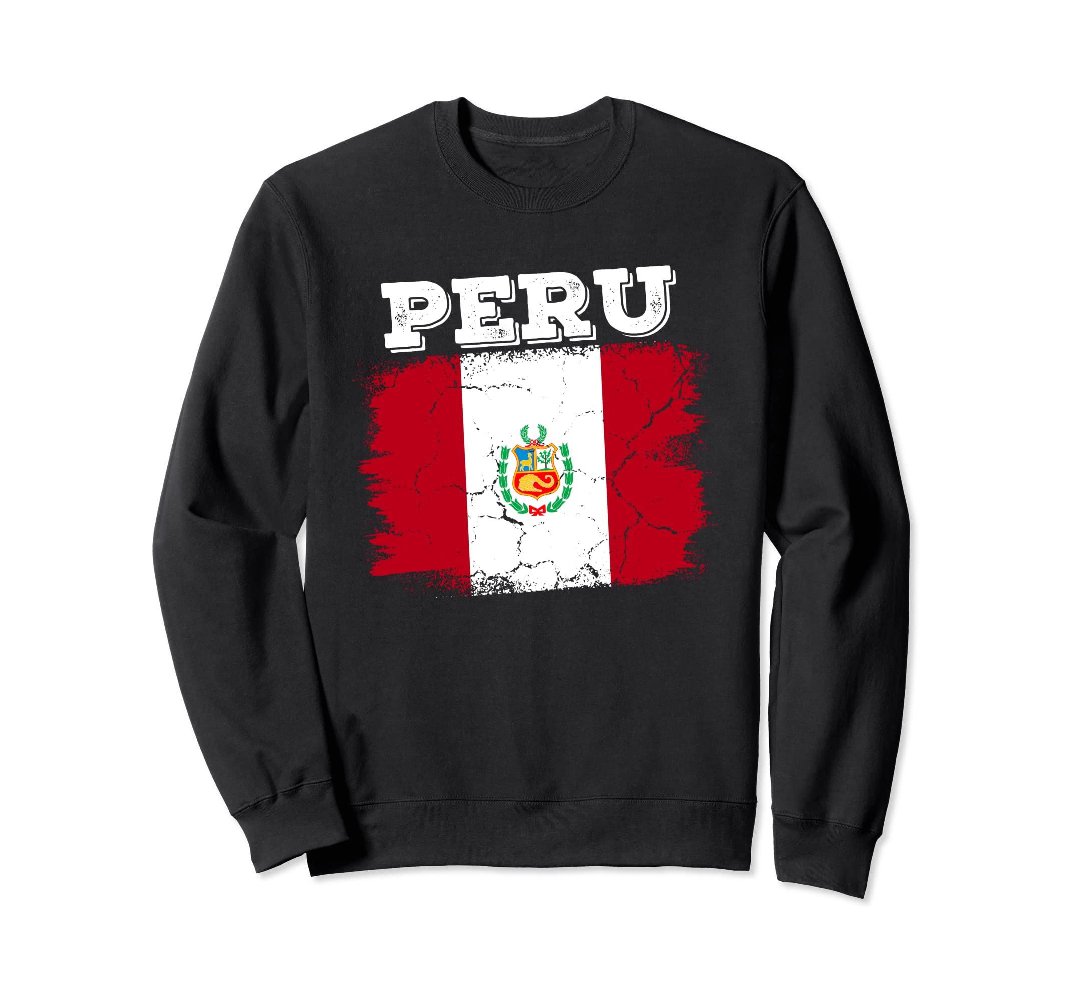 Peru Flag Patriotic Football Proud Sweatshirt - Aesthetic Graphic Unisex - T-Shirt, Sweatshirt, Hoodie