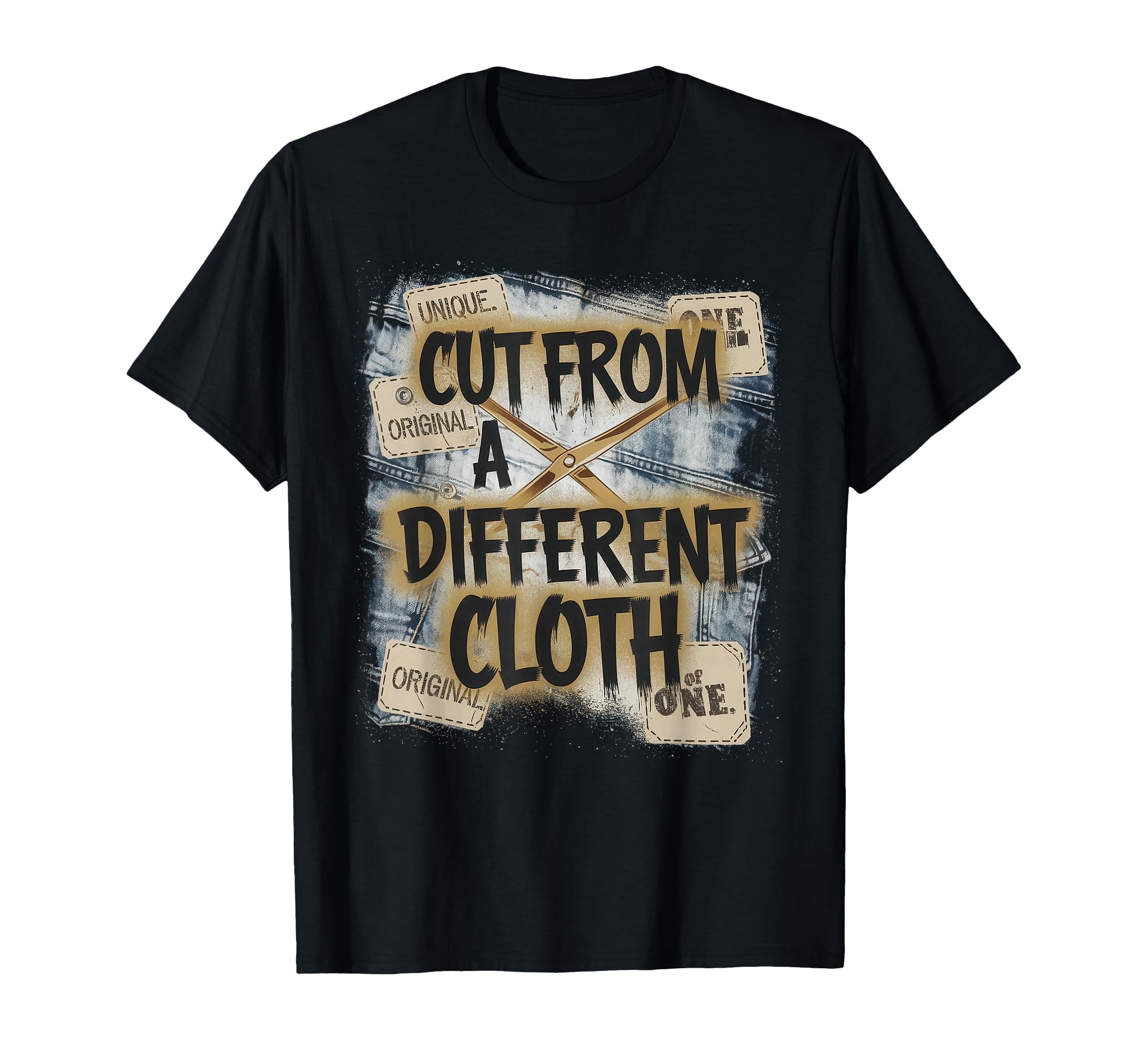 Cut From Different Cloth Urban Hip T-Shirt - Fun Novelty Design Men Women - T-Shirt, Sweatshirt, Hoodie