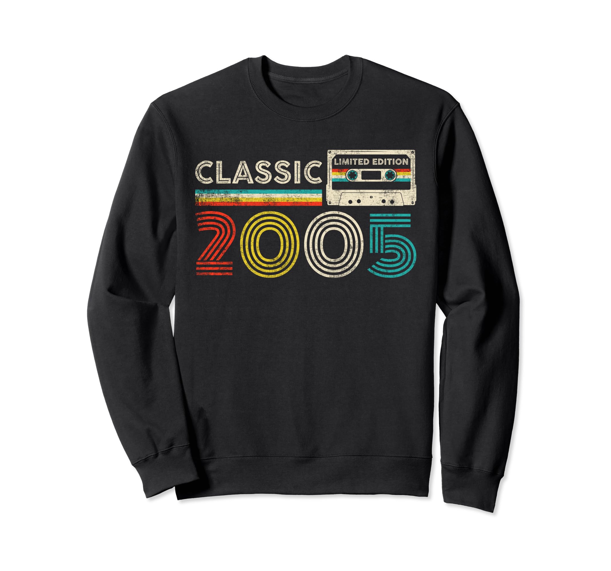 2005 Birthday 2005 Cassette Tape Sweatshirt - Custom Art Print Men Women - T-Shirt, Sweatshirt, Hoodie