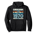 55Th Birthday Original Best 1970 Cassette Hoodie - Aesthetic Graphic Unisex - T-Shirt, Sweatshirt, Hoodie