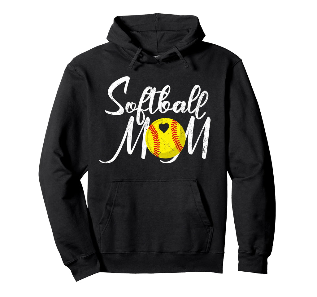 Softball Mom Mama Mothers Day Hoodie - Streetwear Style for Adults - T-Shirt, Sweatshirt, Hoodie