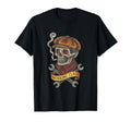 Working Class Skull Blue Collar Traditional T-Shirt - Graphic Print Unisex - T-Shirt, Sweatshirt, Hoodie