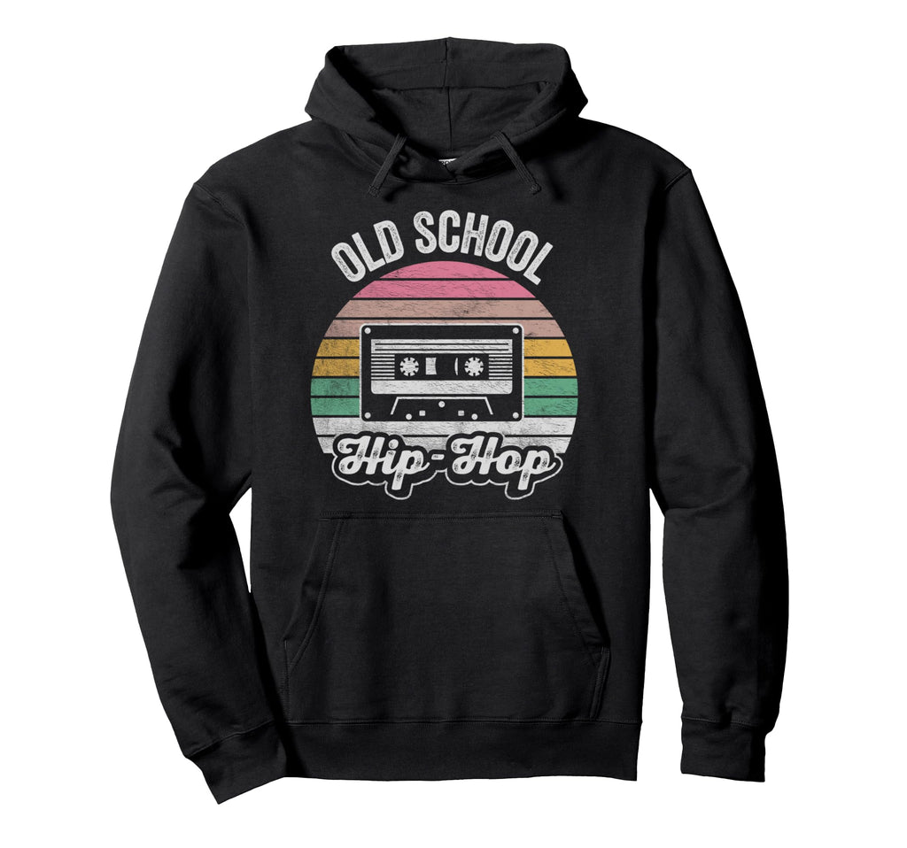 Old School Hip Hop Cassette Tape Hoodie - Custom Art Print Men Women - T-Shirt, Sweatshirt, Hoodie