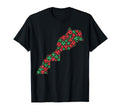 Morocco Soccer Map Silhouette Football T-Shirt - Unique Graphic Men Women - T-Shirt, Sweatshirt, Hoodie