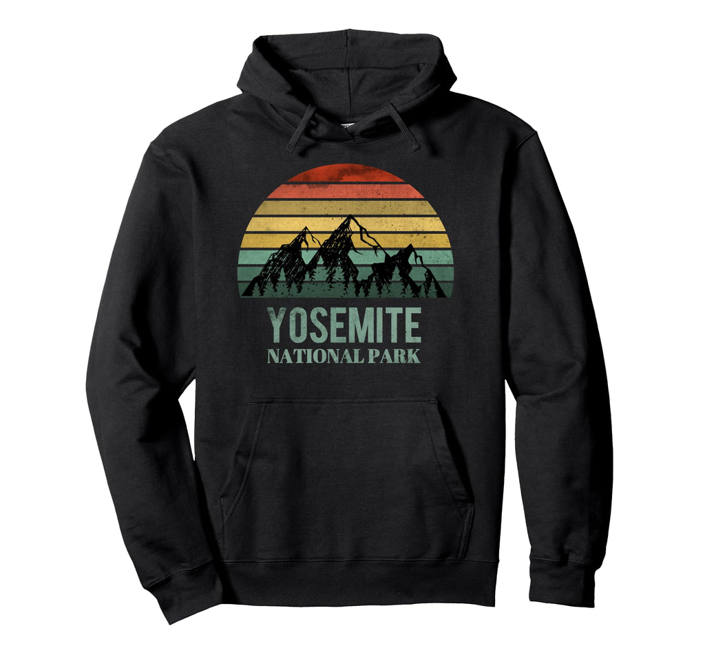 Yosemite National Park Mountain Hoodie - Trendy Graphic Men Women - T-Shirt, Sweatshirt, Hoodie